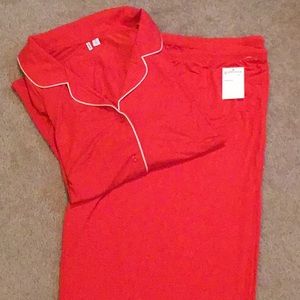 Nordstrom Women’s Red Pajamas 2X